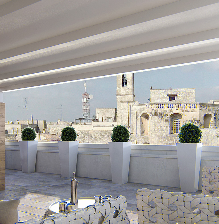 Palazzetto cielo-terra 